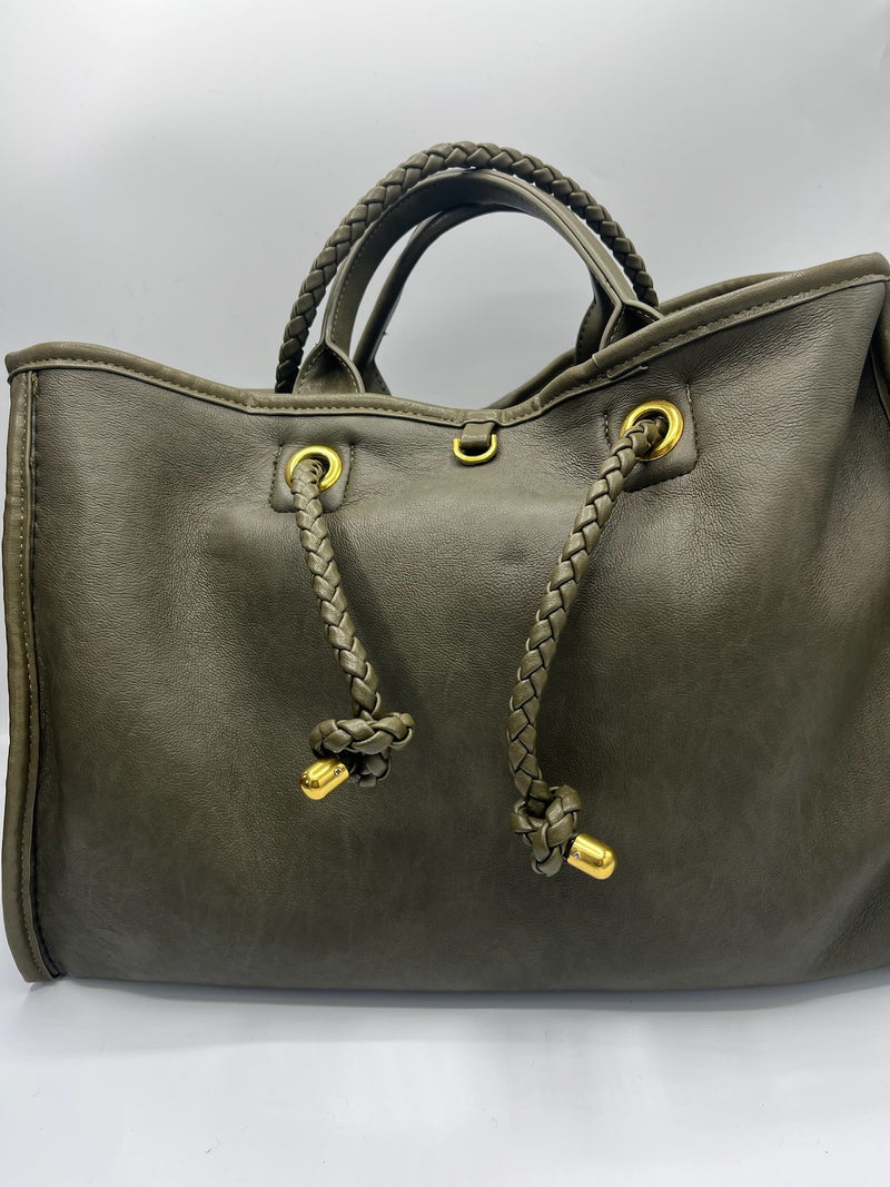 Diana Reversible Tote Bag (khaki)