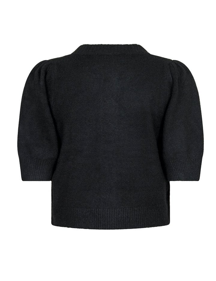Neo Noir Trudy Knit Cardigan (black)