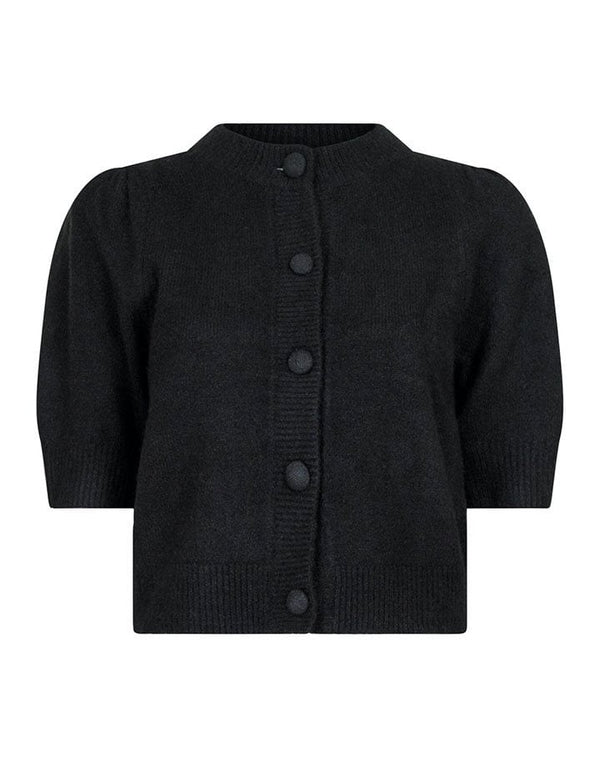 Neo Noir Trudy Knit Cardigan (black)