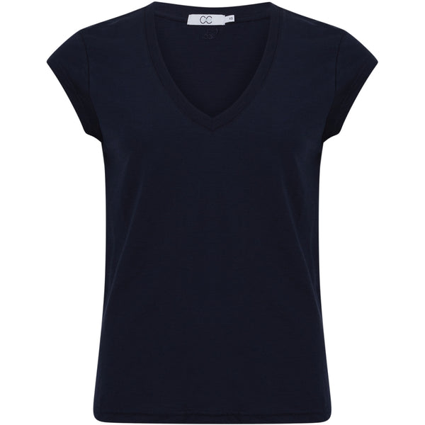 CC Heart V Neck T Shirt (Night Sky)