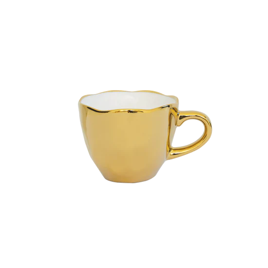 Good Morning Mugs - Gold (Espresso)