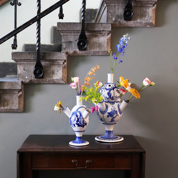 Dutch Blue Bird Vase (Anouk)