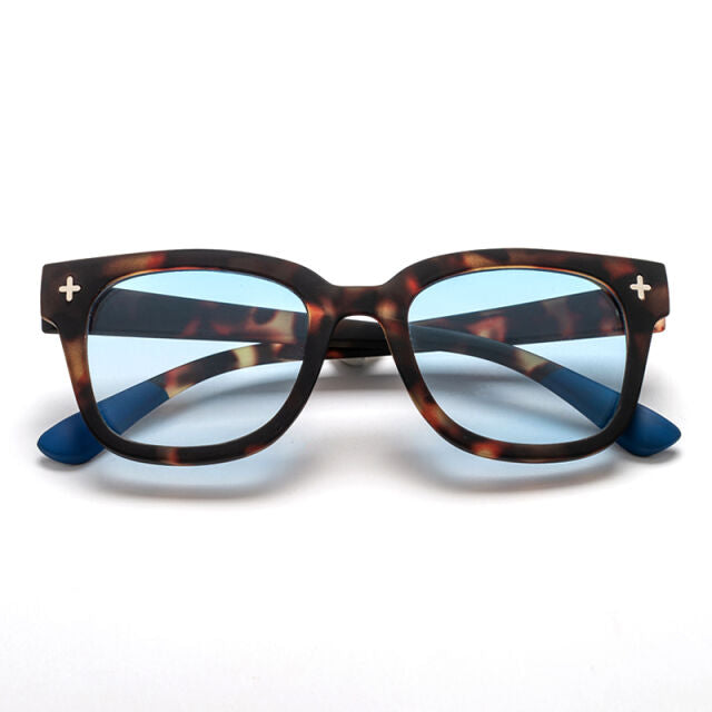 OKKIA Giovanni Sunglasses in Blue & Tortoiseshell