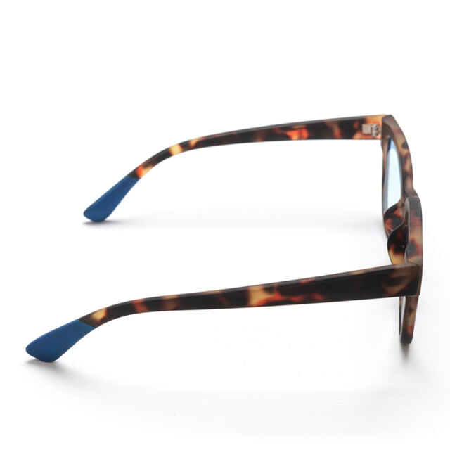 OKKIA Giovanni Sunglasses in Blue & Tortoiseshell