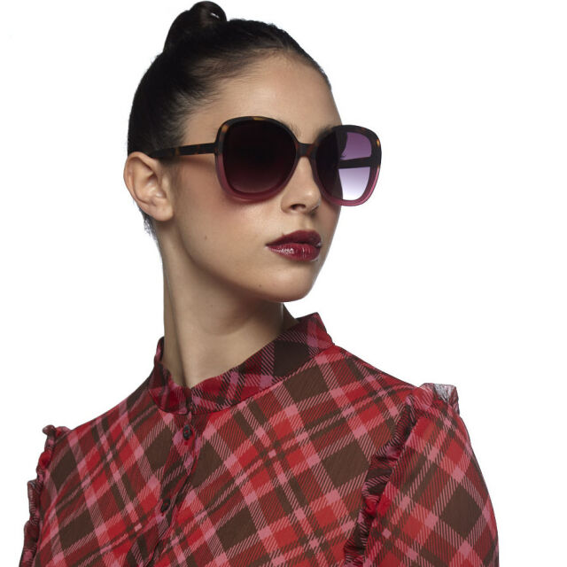 OKKIA Anna Sunglasses Classic Lens (Pink & Tortoise Shell)