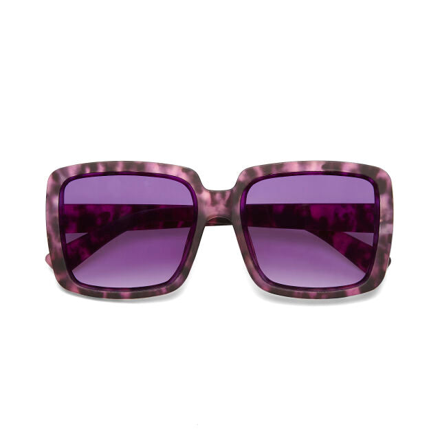 Sunglasses Square glasses Deep pink/purple