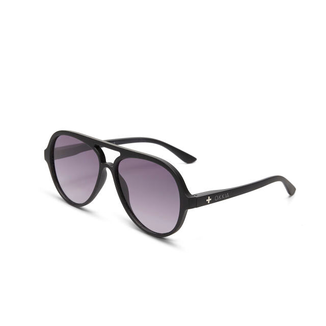 OKKIA Alessio Sunglasses in Black Nero