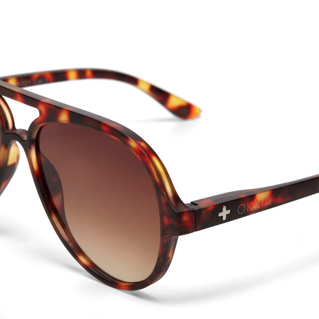 OKKIA Alessio Sunglasses in Classic Havana