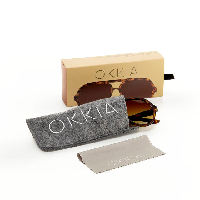 OKKIA Alessio Sunglasses in Classic Havana