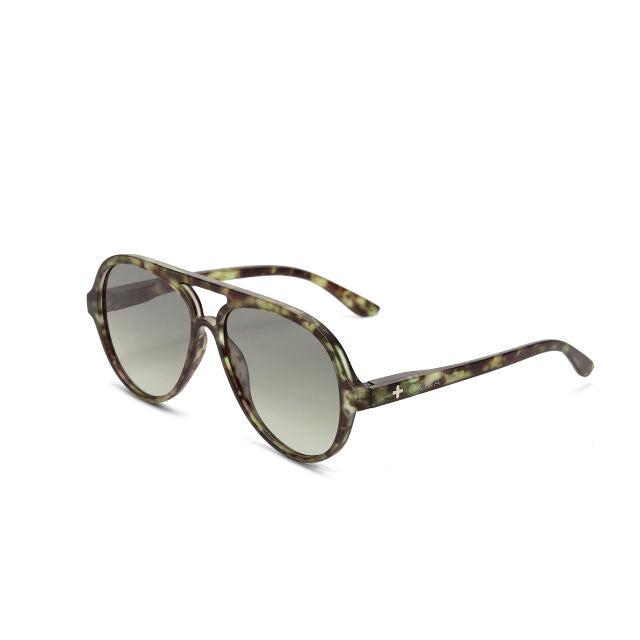 OKKIA Alessio Sunglasses in Kale Havana