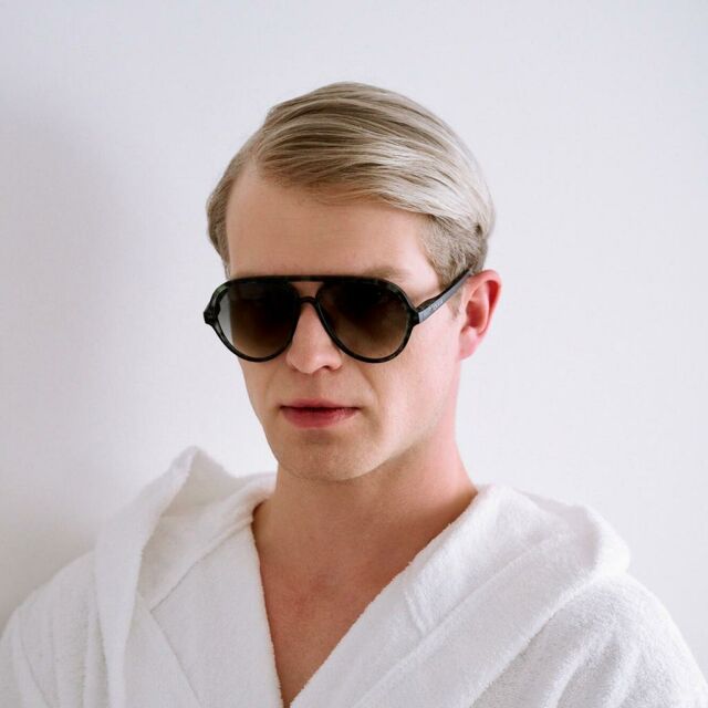 OKKIA Alessio Sunglasses in Kale Havana
