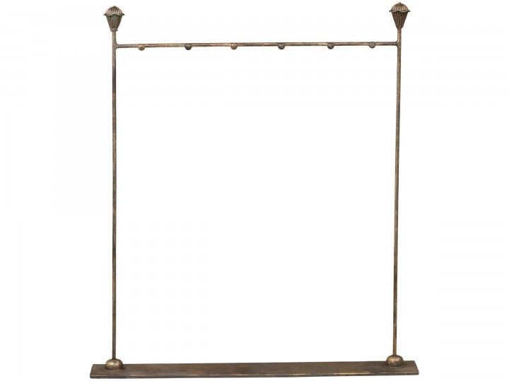 Antique Brass Jewellery Rack Large