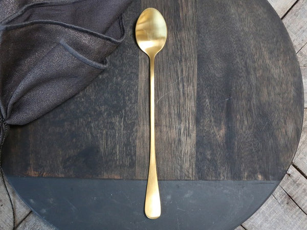 Gold Latte Spoon