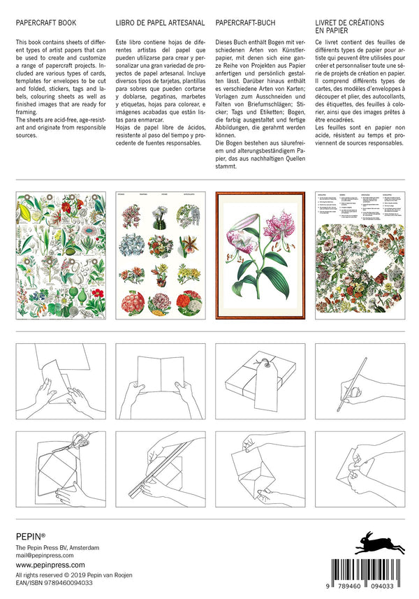 Papercraft and Prints Book - Flowers