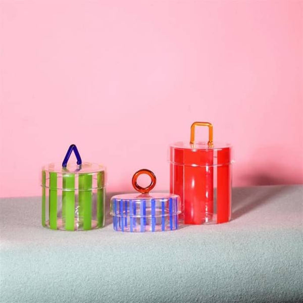 Circus Glass Jar