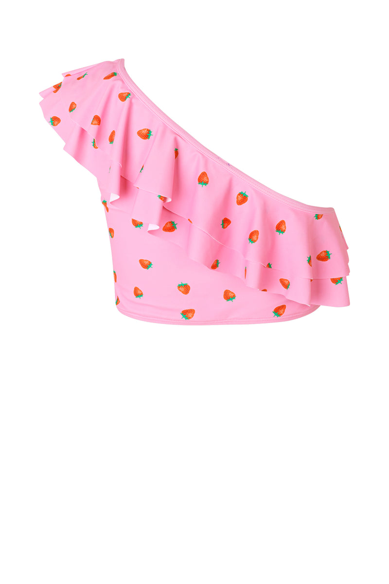 Cras Agnes Strawberry Bikini Top