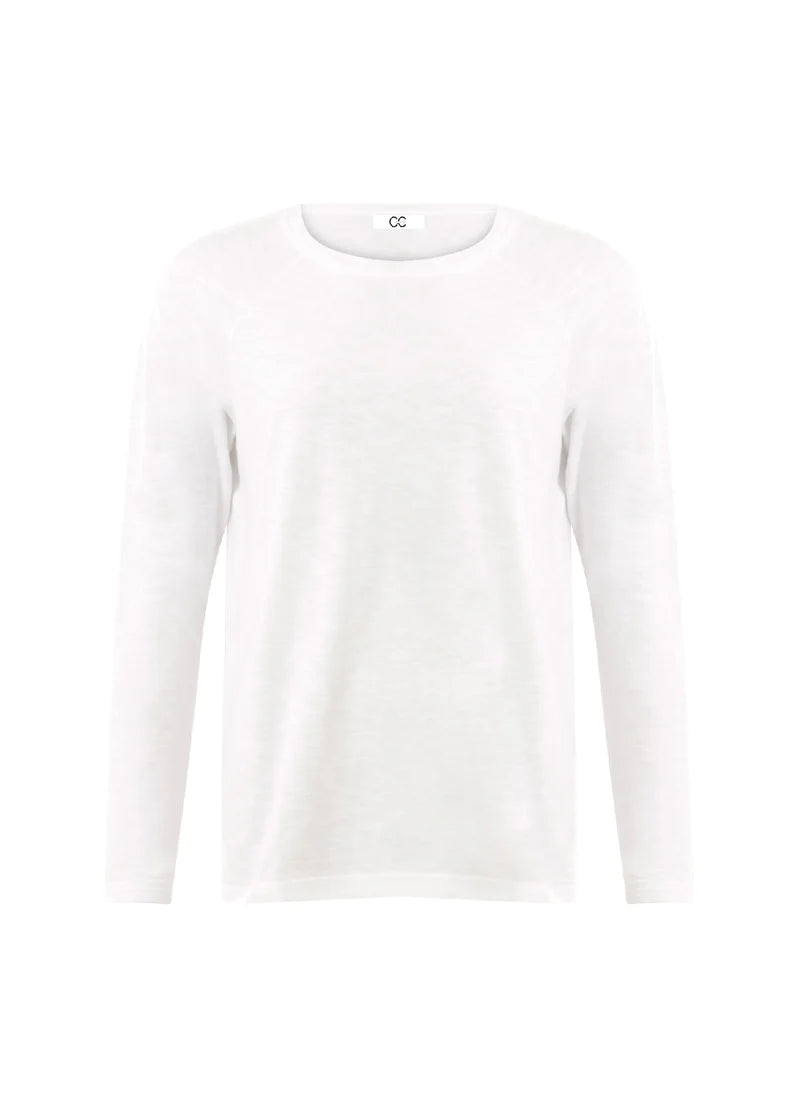 Coster Copenhagen Long Sleeve T-Shirt White