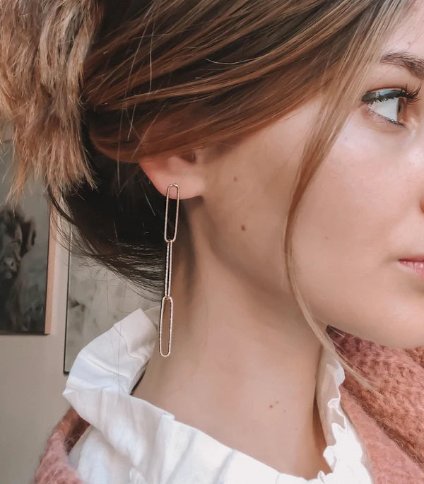 Fabien Ajzenberg Chloe Long Earrings