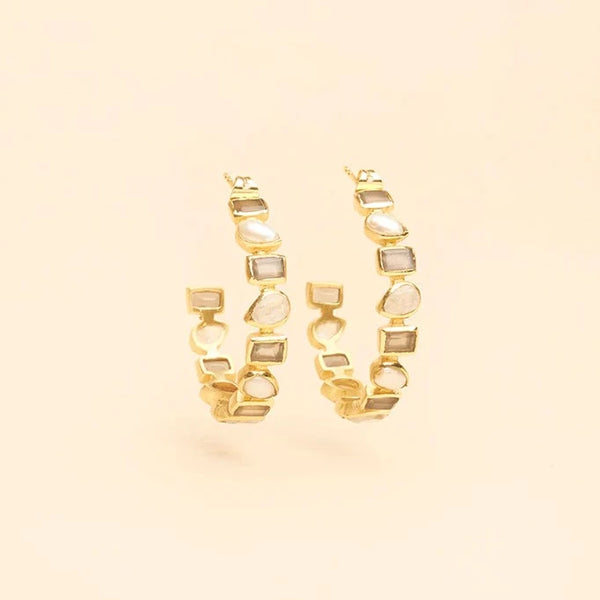 Shan Shan Ezona Hoop Earrings