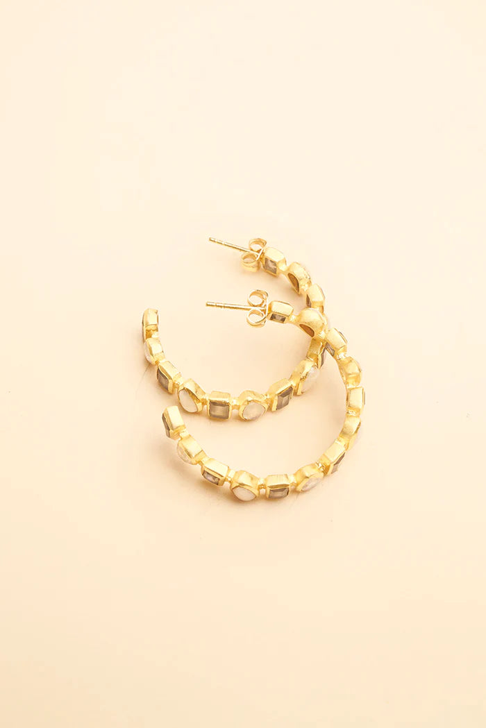 Shan Shan Ezona Hoop Earrings
