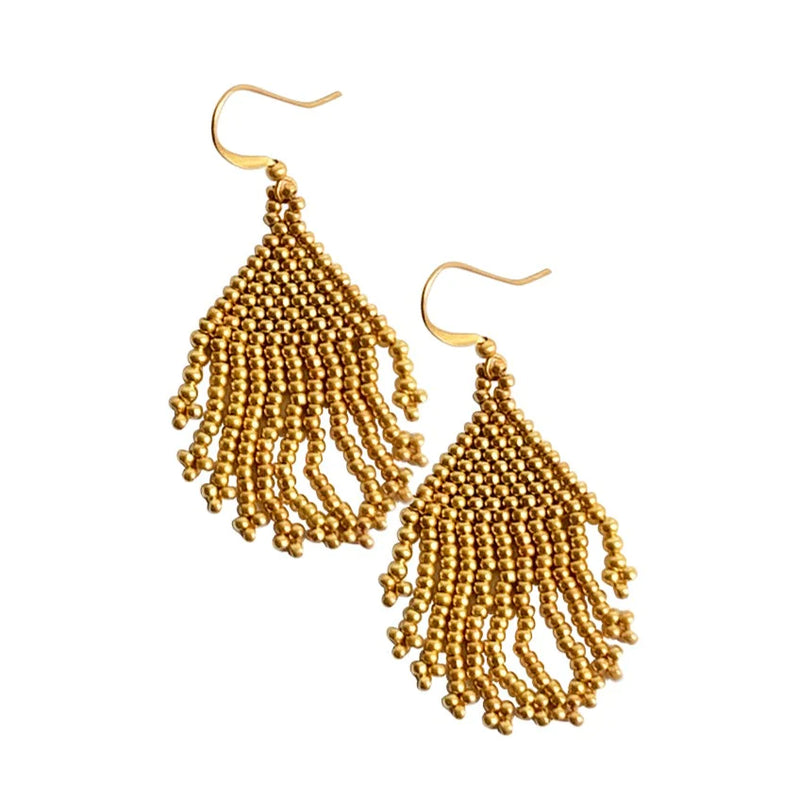 Ibu Gold Flair Earrings