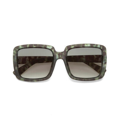 OKKIA Sunglasses Square glasses Havana Green