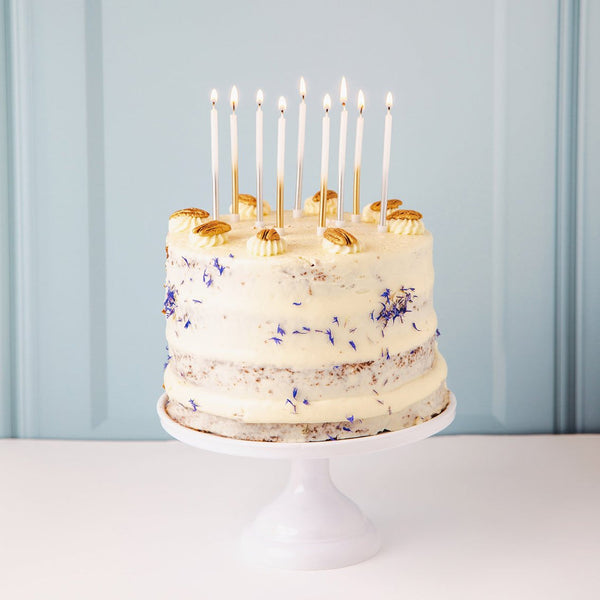 Gold Ombre Cake Candles