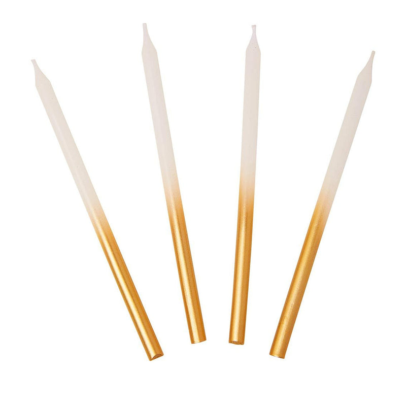 Gold Ombre Cake Candles