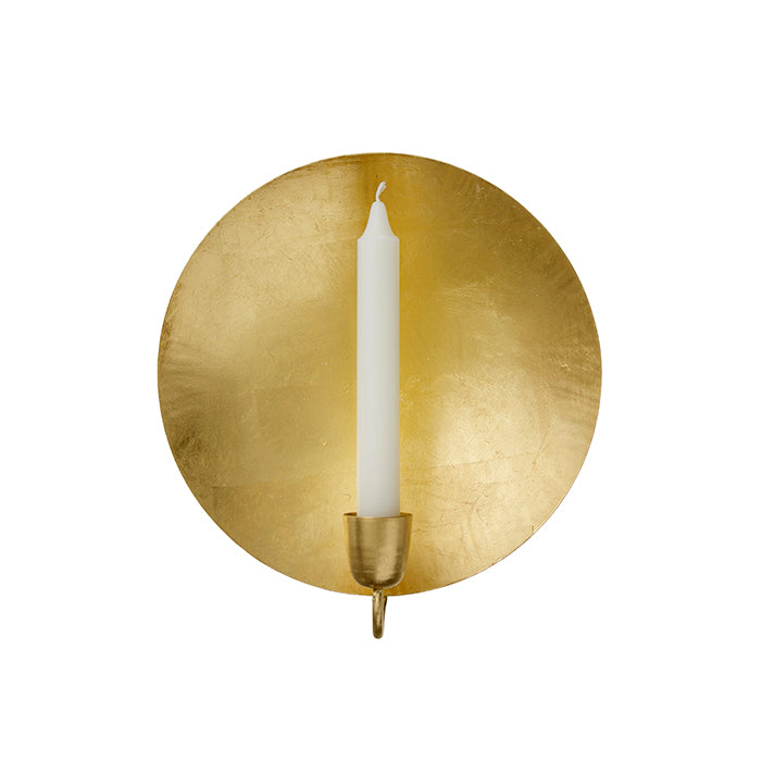 Golden Wall Light - Round