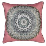 Muted Aztec Sunburst Square Cushion