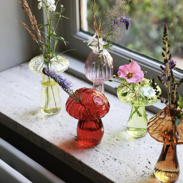 Mushroom Vase - Yellow