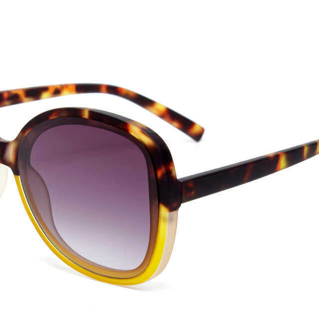 OKKIA Anna Sunglasses Classic Lens (Amber & Tortoise Shell)