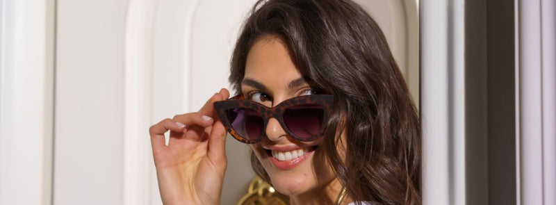 OKKIA Big Cat Eye Sunglasses Tortoiseshell