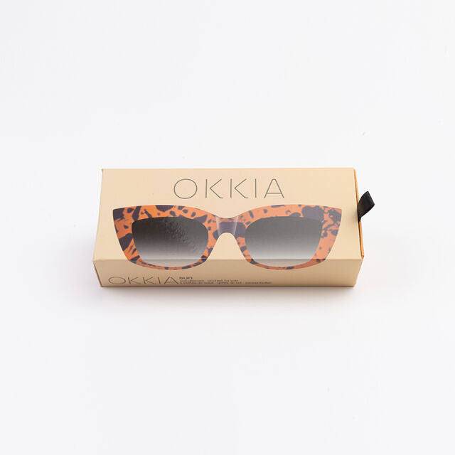 OKKIA Big Cat Eye Sunglasses Tortoiseshell