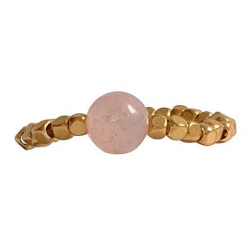 IBU Peggy Rose Quartz Ring