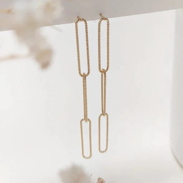 Fabien Ajzenberg Chloe Long Earrings