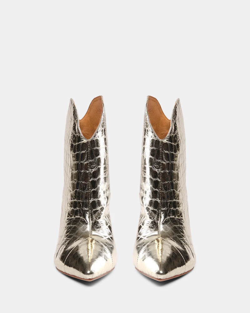 Sofie Schnoor Gold Croc Boots