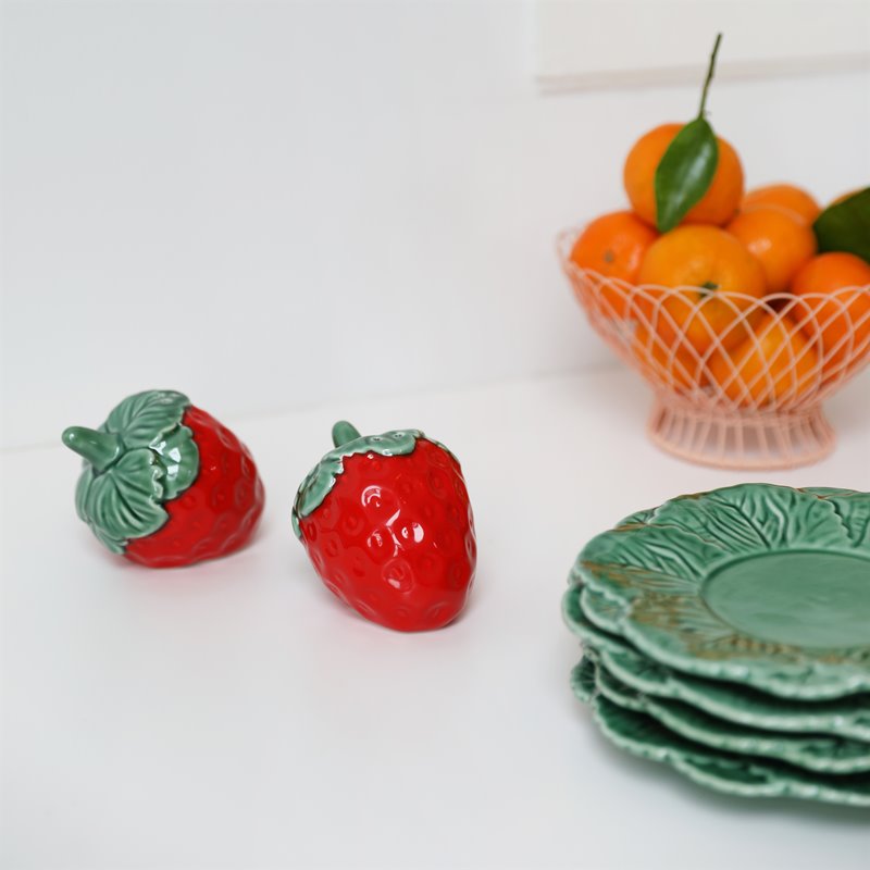 Cabbage Plates Set of 4