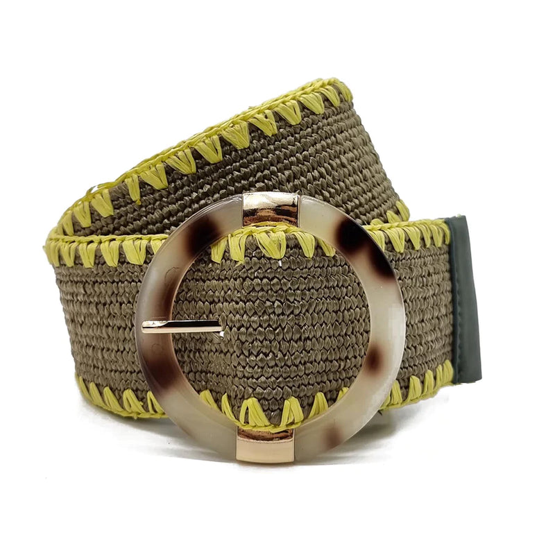 Nooki Seychelle Belt Khaki