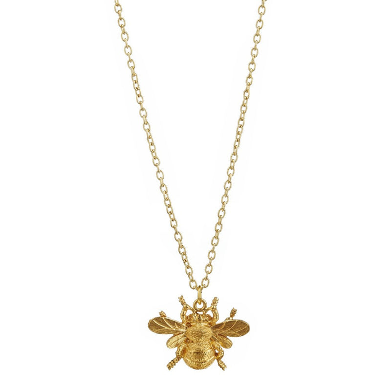 Mirabelle Gold Plated Bee Necklace