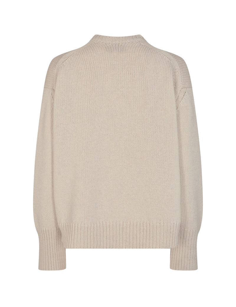 Levete Room Perle Wool Jumper - Cream