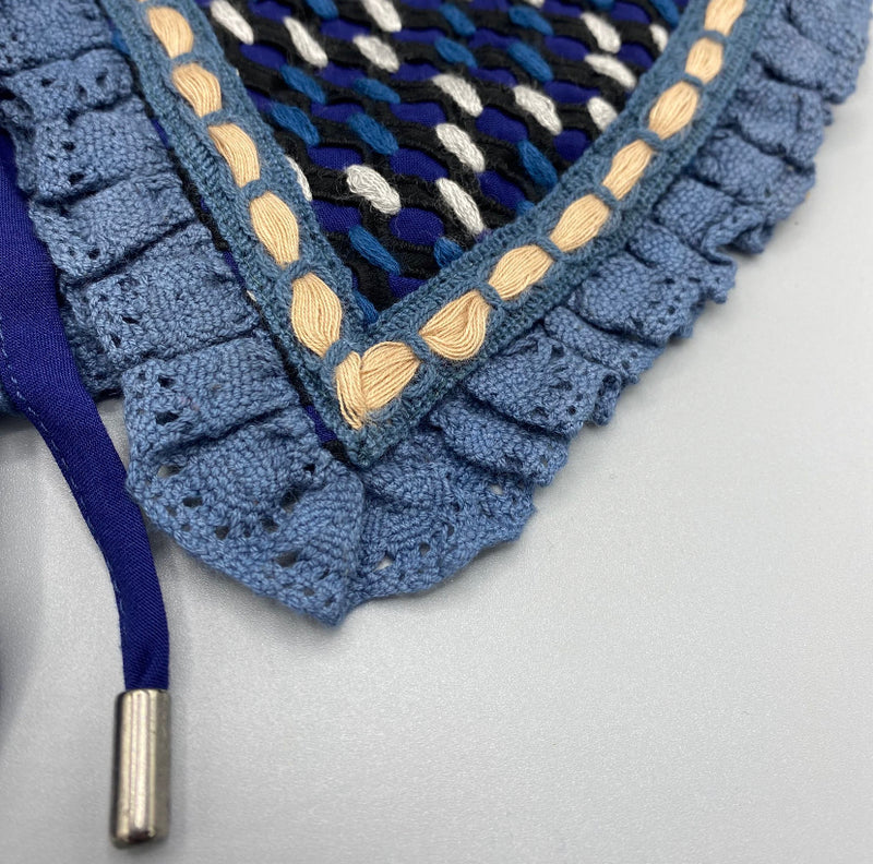 Conditions Apply Embroidered Blue Collars (2 styles)