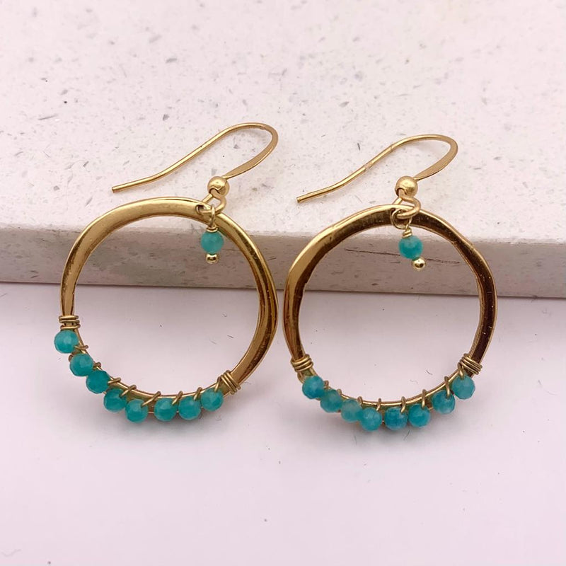 IBU Tiffany Semi-Precious Stone Earrings
