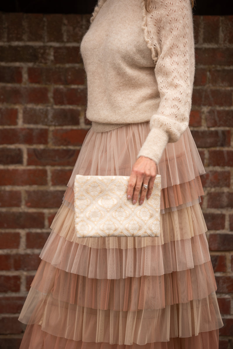 By BL-NK for Sansom: Remina Tulle Skirt (Salmon Pink)