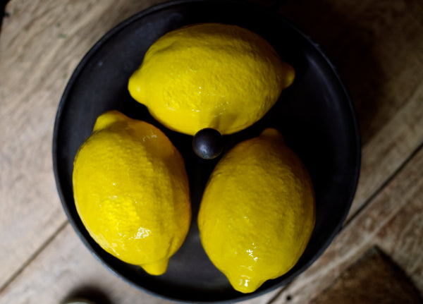 Large Ceramic Lemon