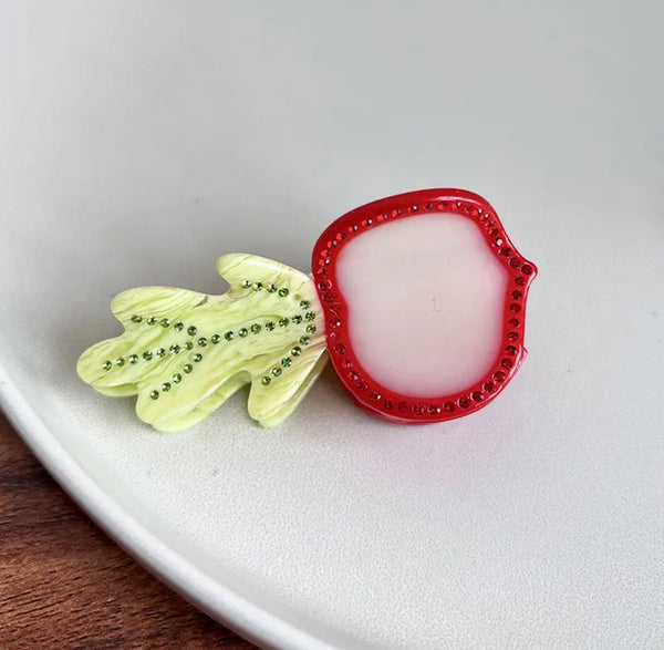 Radish Hair Claw Clip