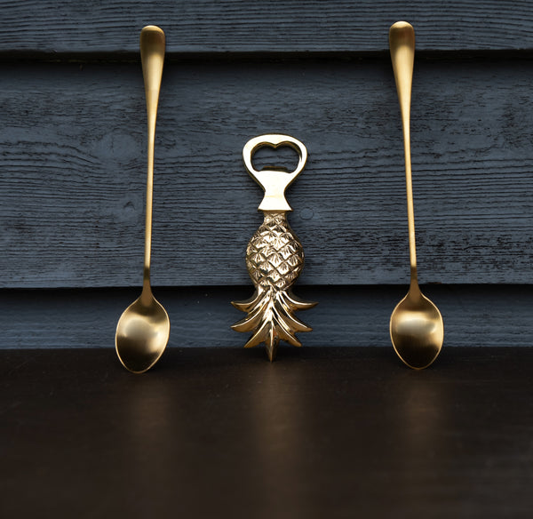 Gold Latte Spoon