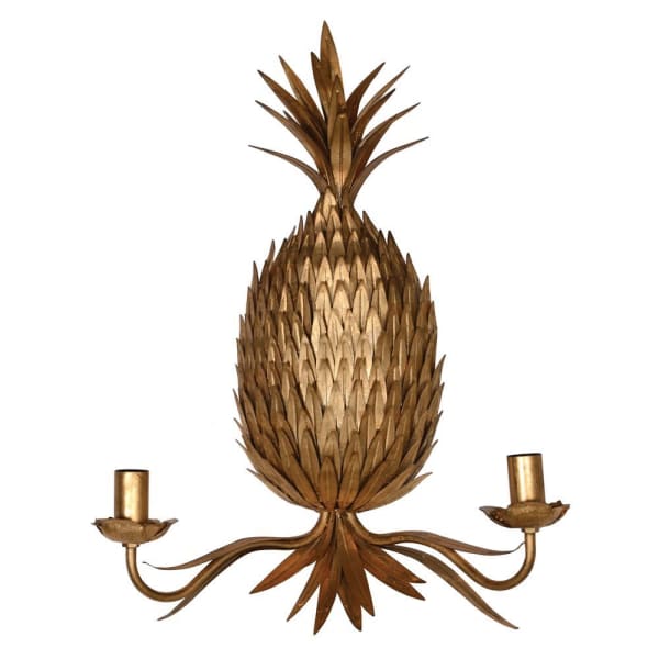Pineapple Electrified Wall Light