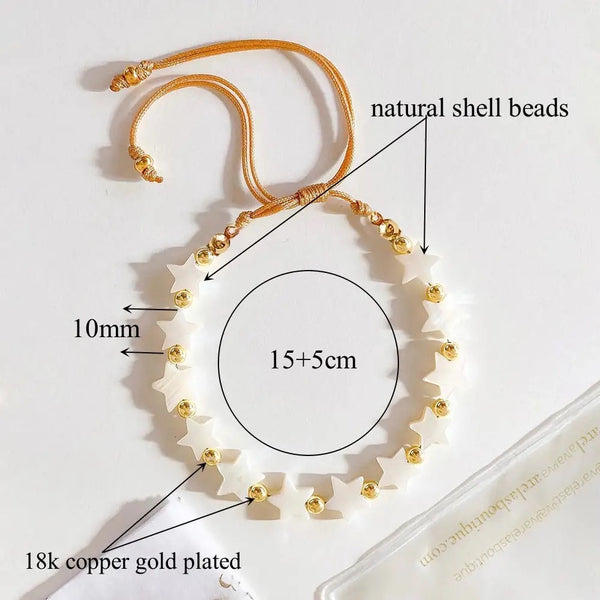 Shell Star Bracelet