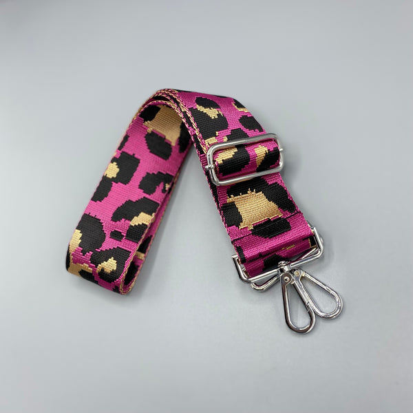 Vivid Leopard Strap (Yellow / Pink)